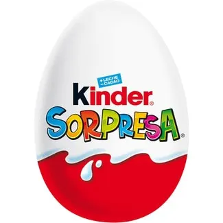 Huevo de chocolate con sorpresa KINDER SORPRESA