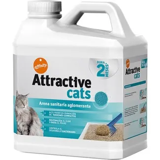 Attractive Cats arena sanitaria para gatos aglomerante AFFINITY