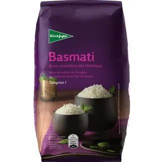 Arroz basmati aromático del Himalaya EL CORTE INGLES