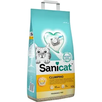 Clumping arena absorbente para gatos sin fragancia SANICAT