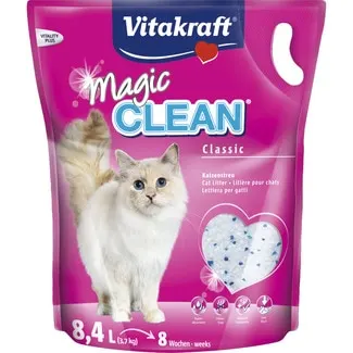 Magic Clean arena perlas de sílice para gatos VITAKRAFT