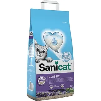 Classic Lavender arena absorbente para gatos SANICAT