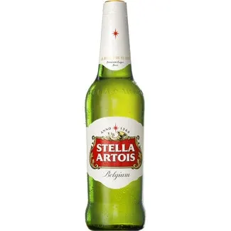Cerveza rubia lager belga STELLA ARTOIS