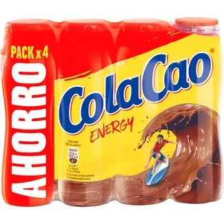 Batido de cacao pack 4 COLACAO ENERGY
