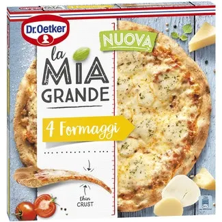 Droetker la mia grande pizza 4 quesos estuche 400 g