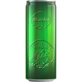 Cerveza rubia extra ALHAMBRA RESERVA 1925
