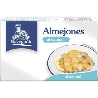 Almejas al natural medianas NAVEGANTE