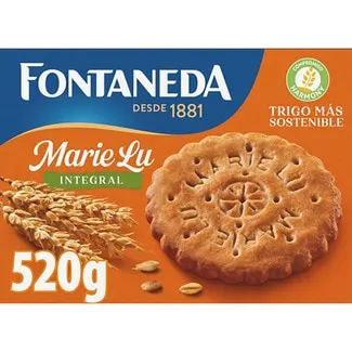 Marie Lu galletas integrales con fibra y cereales FONTANEDA