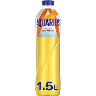 Bebida isotónica sin azúcar sabor naranja AQUARIUS ZERO