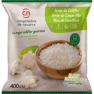 Coliflor gourmet en forma de arroz CN