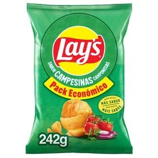 Patatas fritas sabor campesinas LAY'S