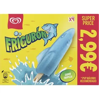 Frigurón helado sabor tropical FRIGO