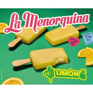 Polo de limón 4 unidades MENORQUINA