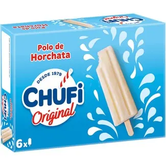Polo de horchata 6 unidades CHUFI