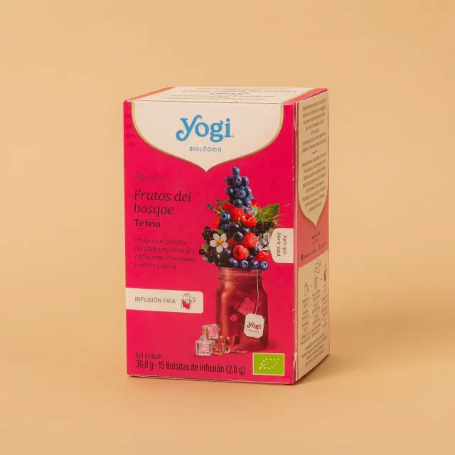 Infusión fría de frutas del bosque Yogi 30g