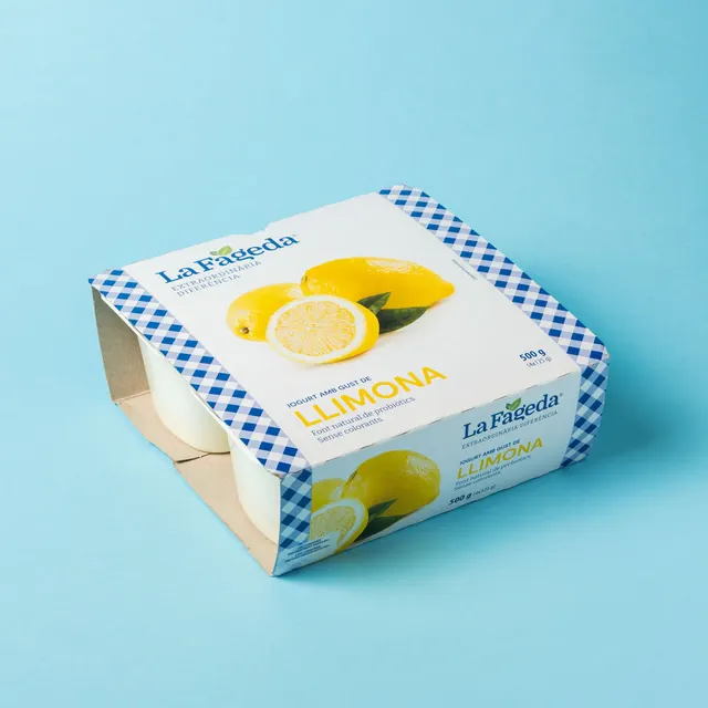 Yogur de limón La Fageda 125g - 4uds.