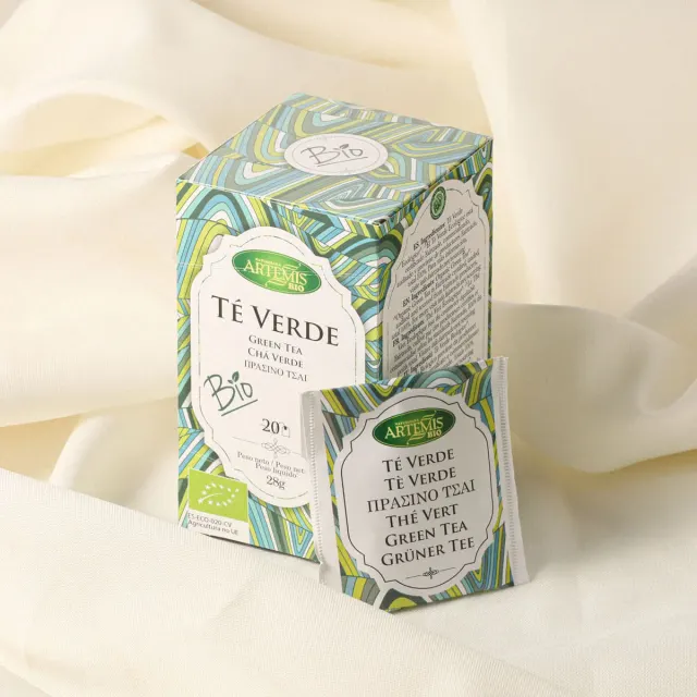 Infusión de té verde ecológica ARTEMIS BIO 28g