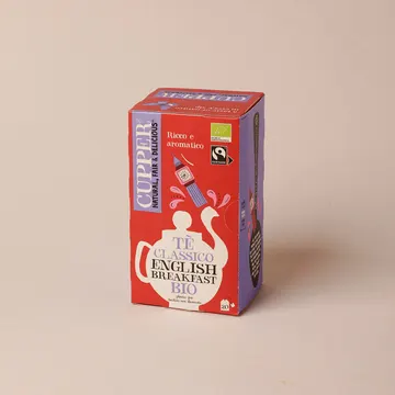 Té negro ecológico English Breakfast CUPPER 44g