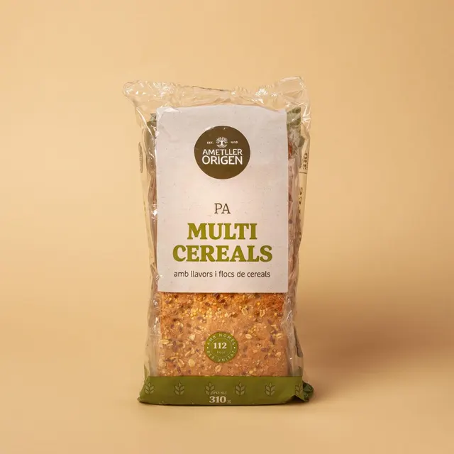 Pan multicereales semillas Ametller Origen 310g