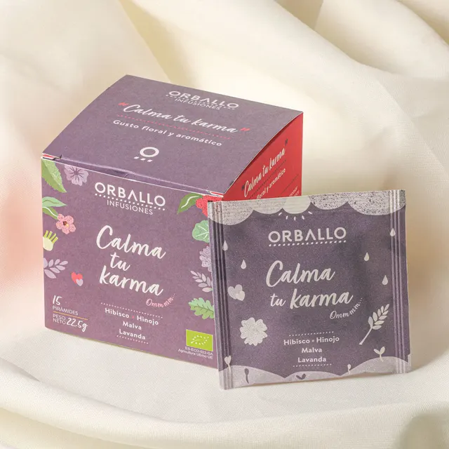 Infusión ecológica calma tu karma ORBALLO 18g