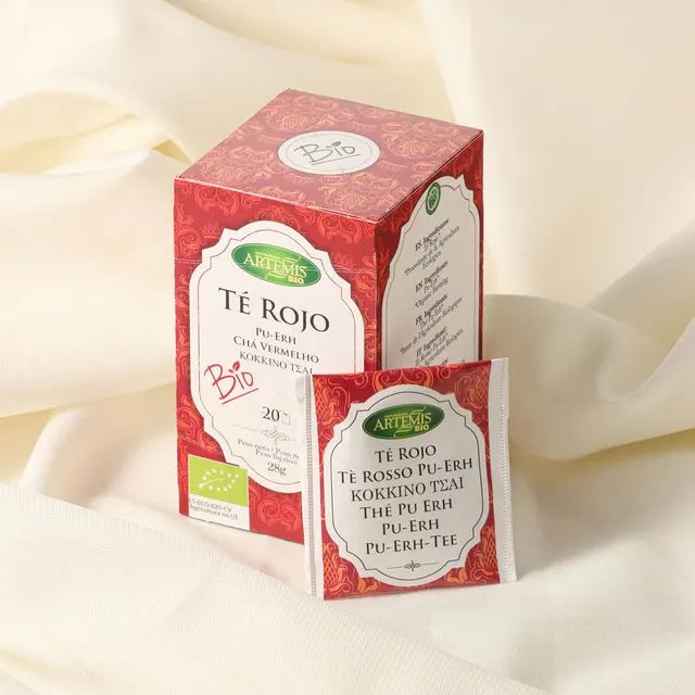 Infusión de te rojo ecológica ARTEMIS BIO 28g