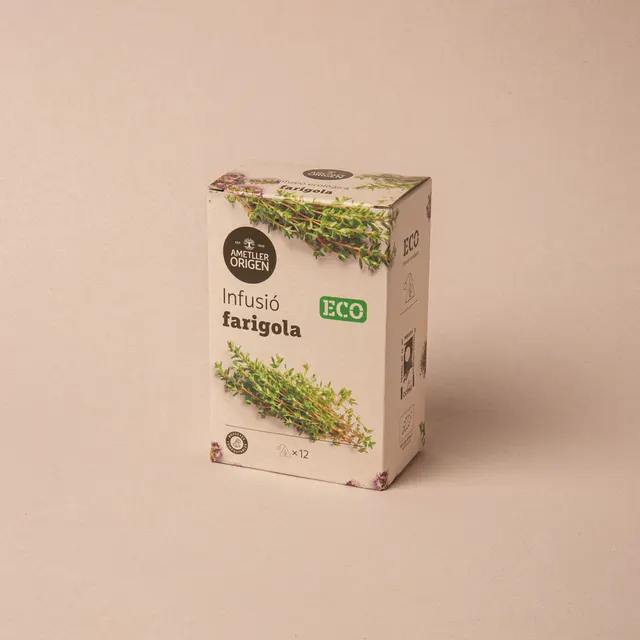 Infusión de tomillo ecológico Ametller Origen 18g