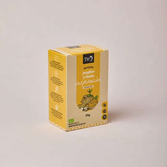Infusión ecológica inspiración jengibre Téo 24g