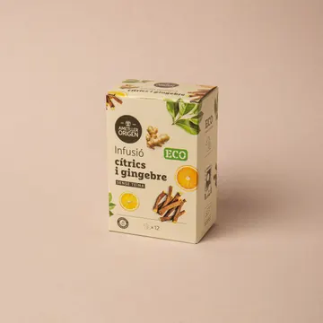 Infusión de cítricos y jengibre ecológico Ametller Origen 21,6g