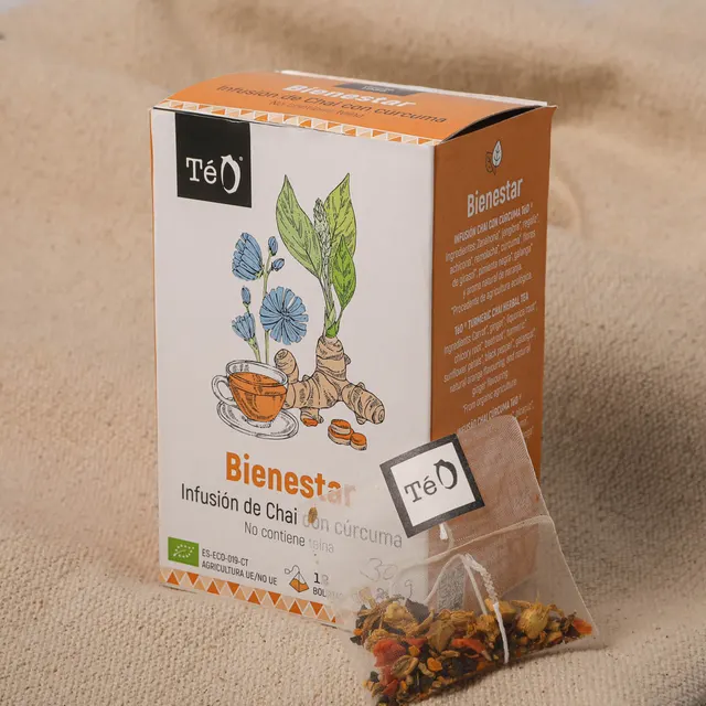 Infusión ecológica chai bienestar Téo 30 g